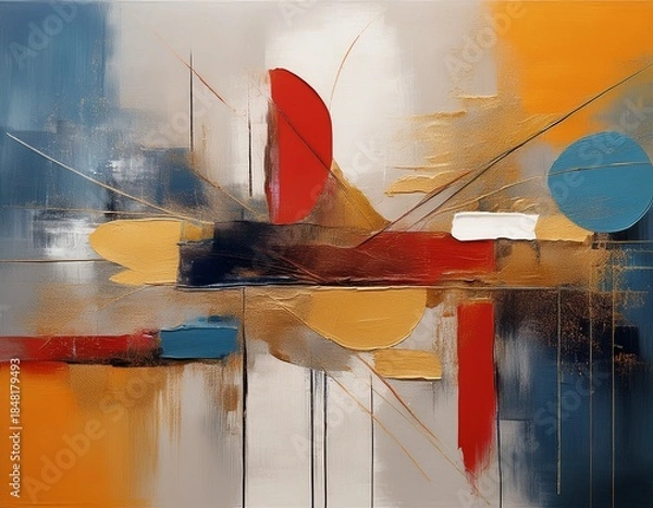 Fototapeta abstract art creativity modern artistic design texture effects fine wall art decor print material knife painting strokes elegant abstract style mural art home decoration artistic expression