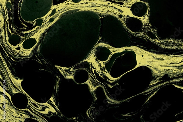 Fototapeta Abstract Ebru Marbling Texture Background