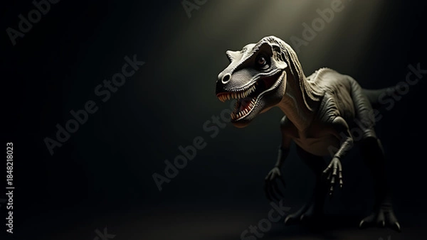 Obraz A Terrifying T-Rex dinosaur