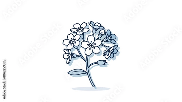 Obraz tree of flowers