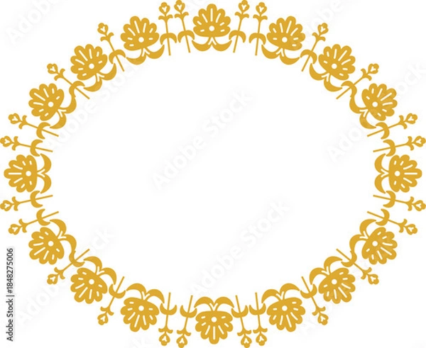 Obraz Frame Floral Wreath