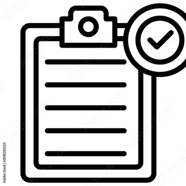 Fototapeta Evaluation Icon