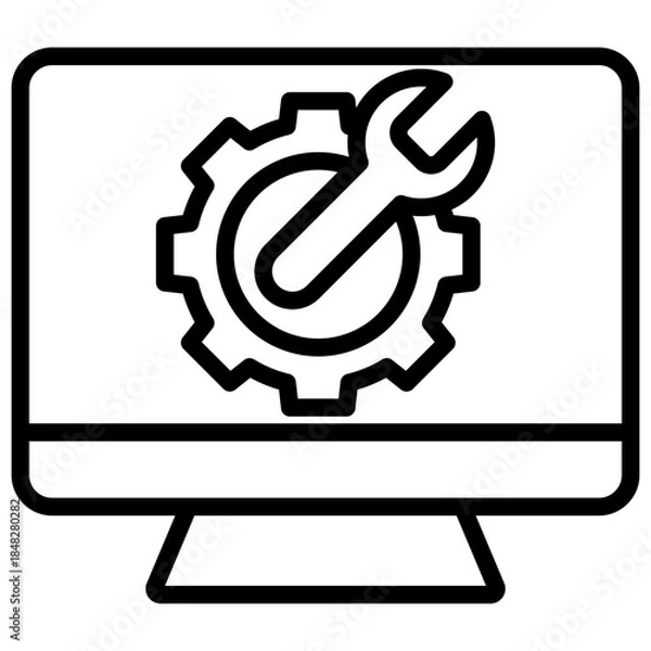 Fototapeta Maintenance Icon