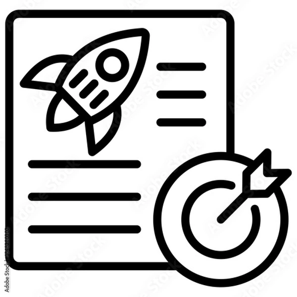 Fototapeta Project Icon