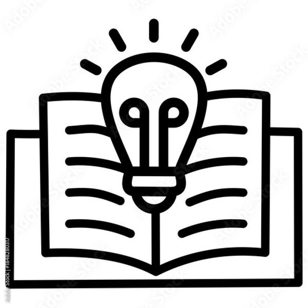 Fototapeta Knowledge Icon