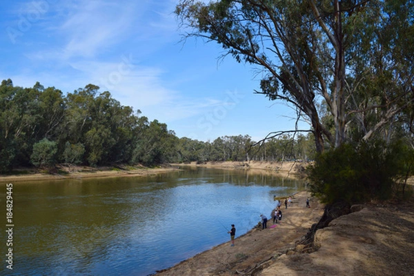 Fototapeta Rounded Murray River 