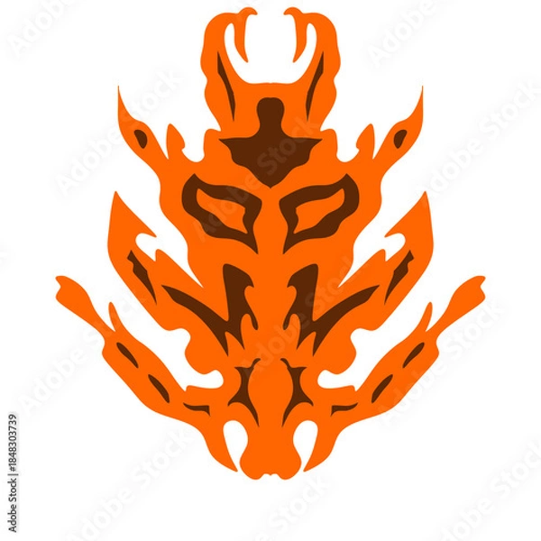 Obraz pattern traditional art indonesia