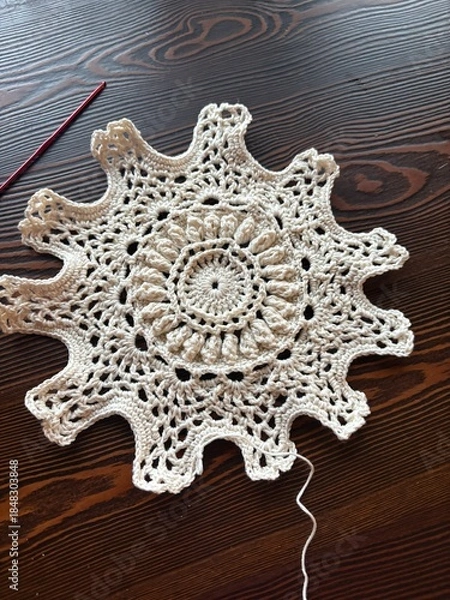 Fototapeta gear wheels on wood