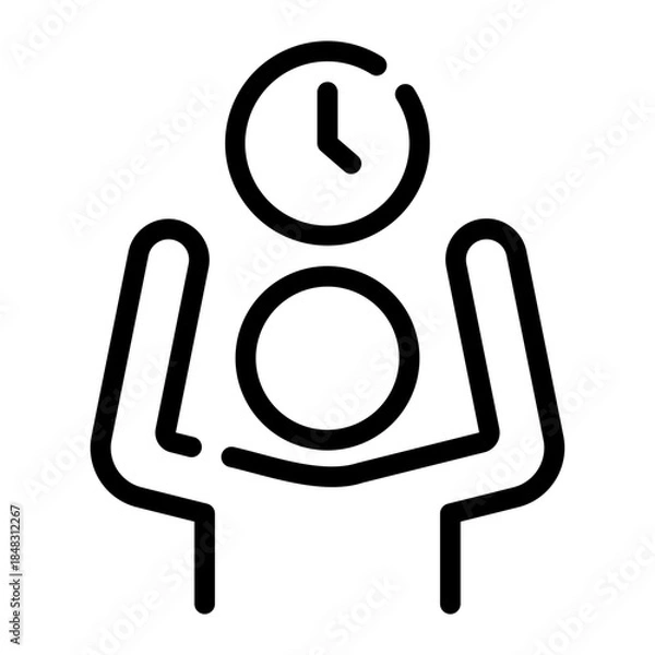 Obraz user line icon