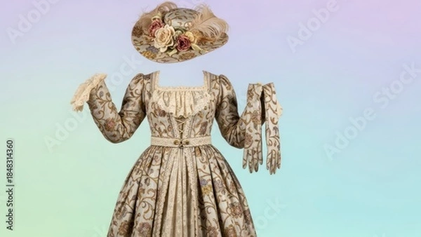 Obraz Elegant period costume 