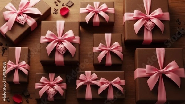 Obraz  gift boxes 