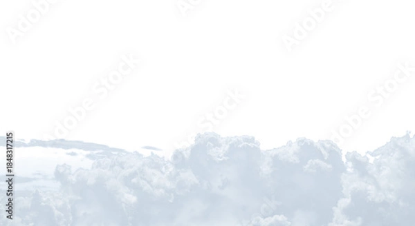 Obraz ふわふわの積乱雲　夏の雲	