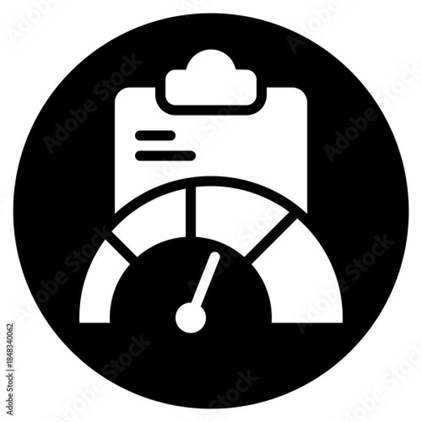 Obraz clipboard glyph icon