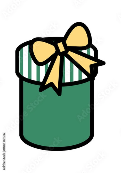 Obraz Simple Gift Box Illustration
