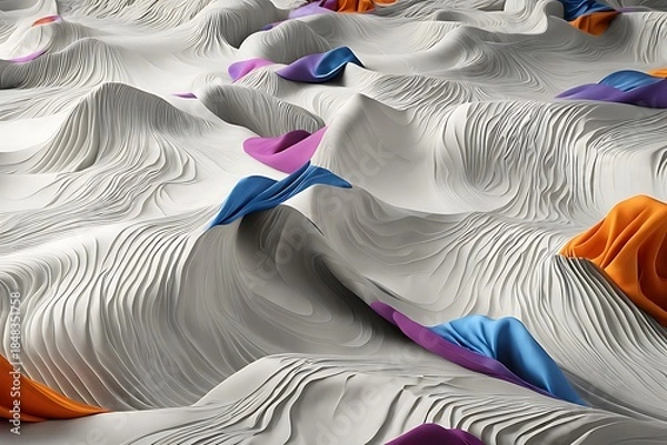 Fototapeta silk fabric background