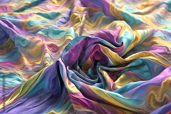 Fototapeta silk fabric background