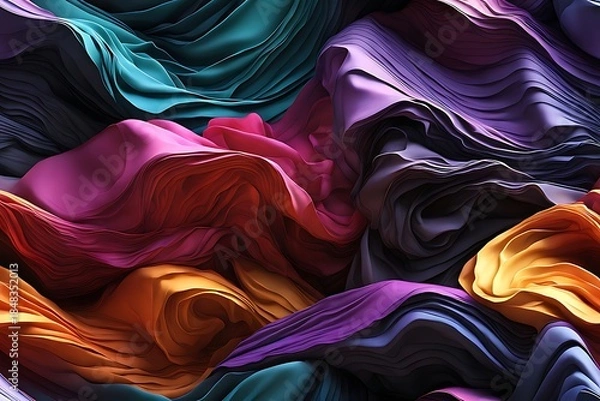 Fototapeta silk fabric background