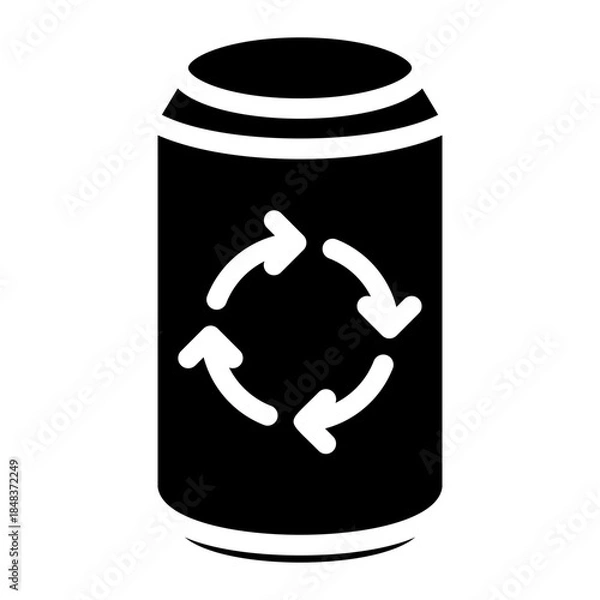 Obraz Can Recycling icon	
