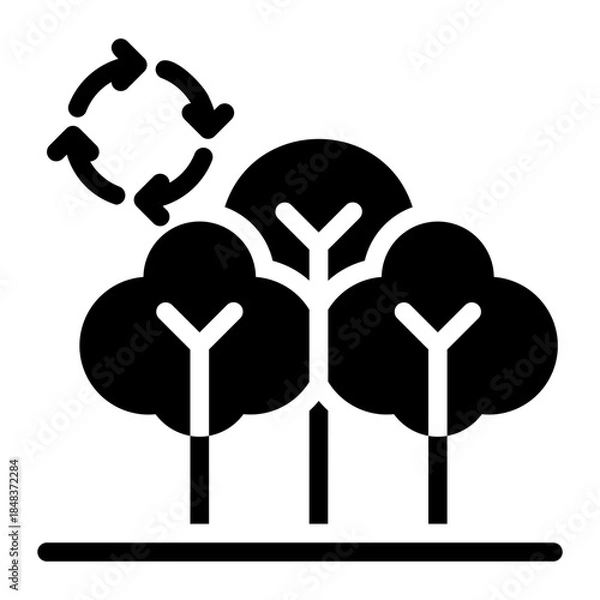 Obraz Green Environment Sustainability Concept Icon	
