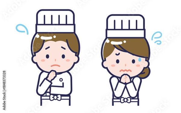 Obraz シェフ／2人組／男女 05