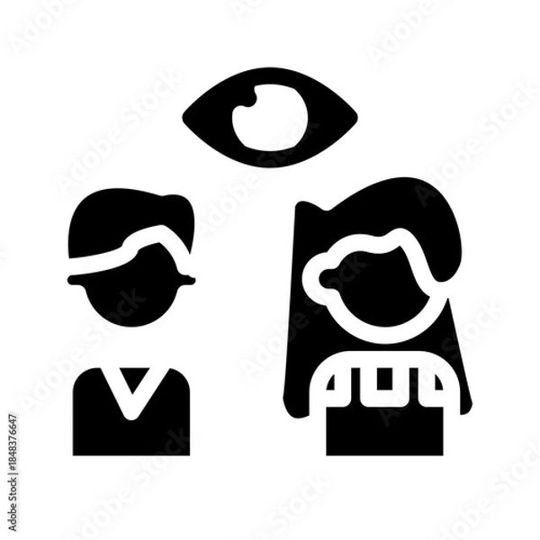 Fototapeta First Impression Illustration love