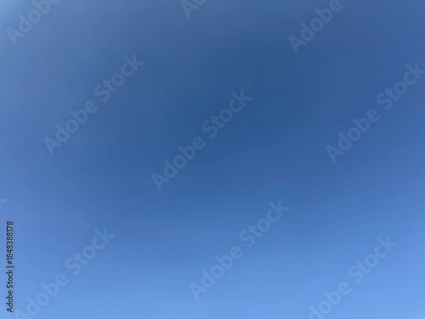 Obraz Clear blue sky gradient background with copy space