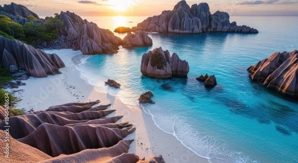 Obraz sunset over the ocean