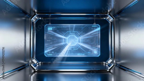 Fototapeta abstract technology background