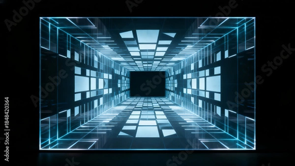 Fototapeta abstract technology background