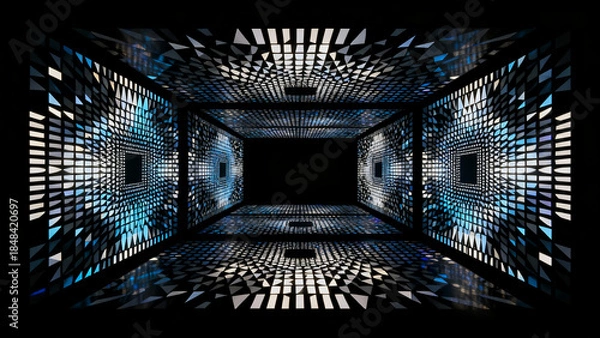 Fototapeta abstract technology background