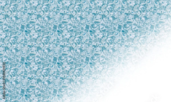 Obraz Light blue speckled texture fading into a dark shadow gradient