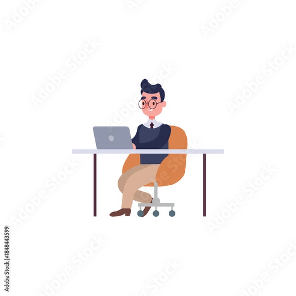 Obraz flat work illustration