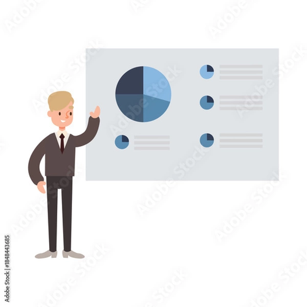 Obraz flat work illustration