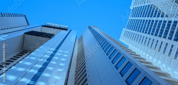 Fototapeta 高層マンション