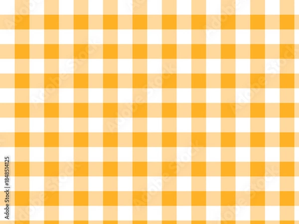 Obraz Yellow check pattern background