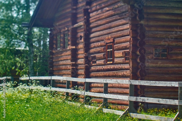 Obraz Russian Traditional , Malye Karely village