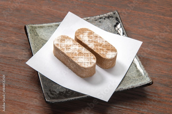 Obraz 日本の伝統駄菓子、麦こがし