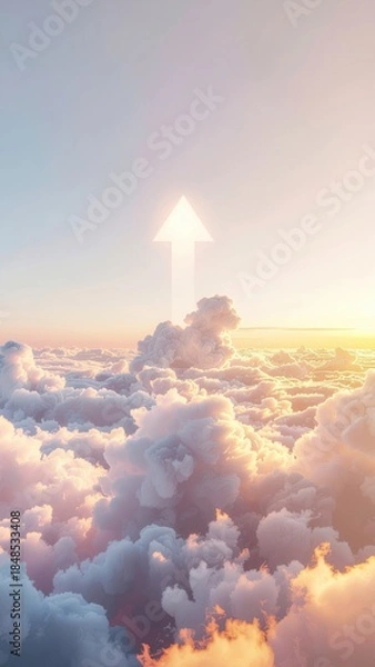 Obraz Heavenly Clouds at Dusk