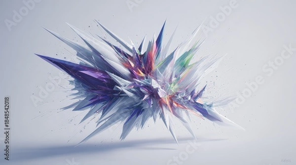 Obraz Abstract Colorful Explosion Design