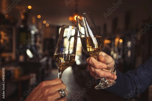 Fototapeta Prosecco Toast