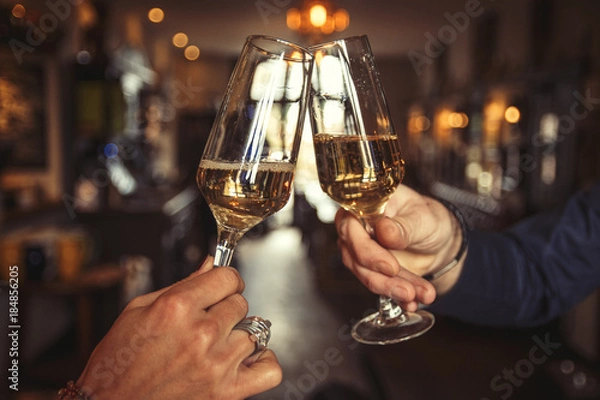 Fototapeta Prosecco Toast