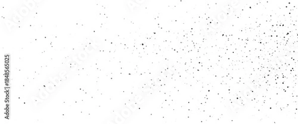 Obraz Vector Minimal Black Ink Splatter Texture Ink Spray Dots Texture for Creative Design