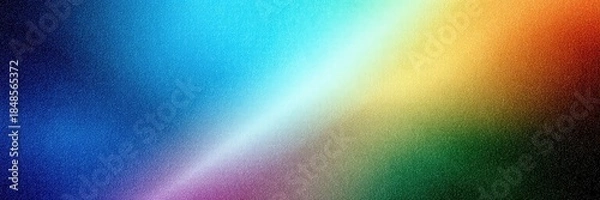 Obraz Abstract spectrum gradient with subtle texture, perfect for presentations, events, or backgrounds.