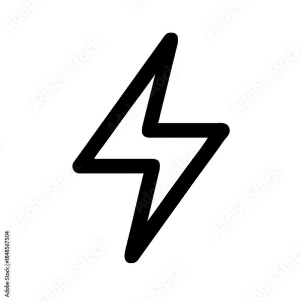 Obraz Zap Icon Vector Illustration