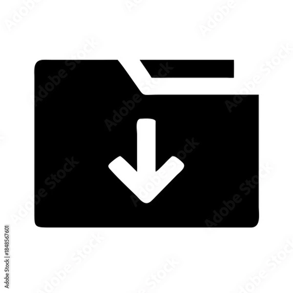 Obraz Download Folder Icon