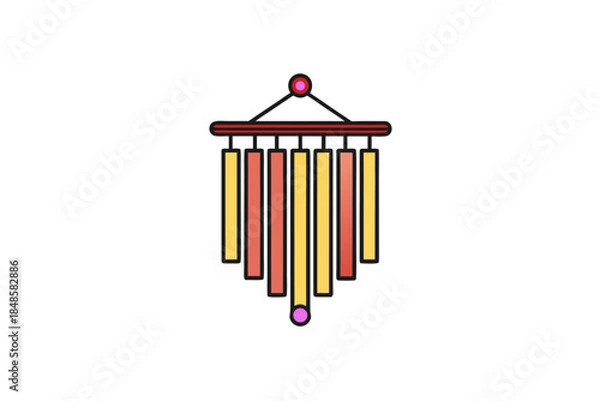 Obraz Chime design vector