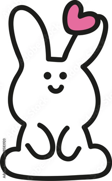 Fototapeta 토끼일러스트