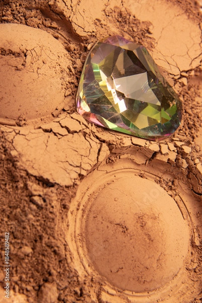 Obraz earth in the sand