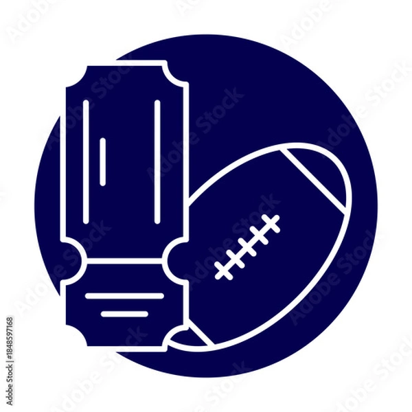 Obraz American Football Icon