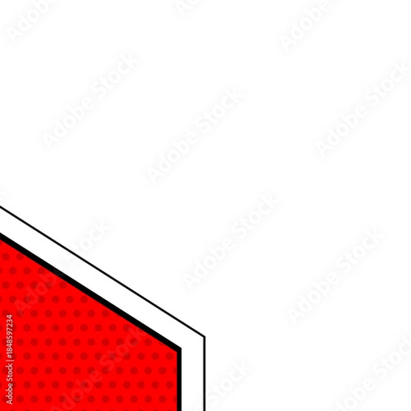 Fototapeta Comic Corner